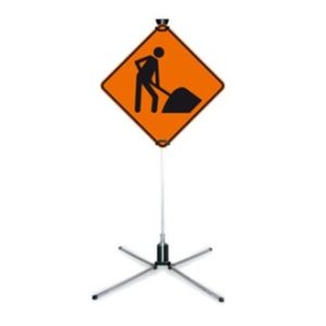 Support flexible 36'' pour panneau enroulable