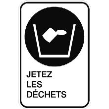 Jeter les déchets