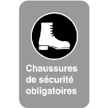 Chaussures de sécurité obligatoires - Normes CSA