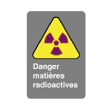Danger matières radioactives - Normes CSA