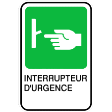 Interrupteur d'urgence