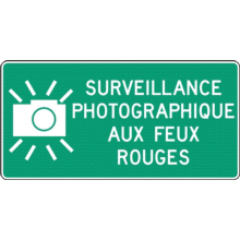 Surveillance photographique aux feux rouges