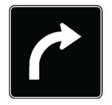 RIGHT TURN ONLY