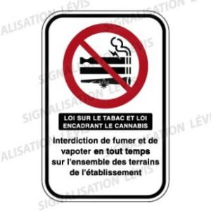 Interdiction de fumer et de vapoter