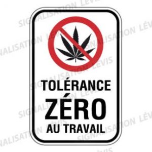 Tolérance zéro au travail