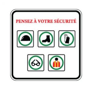 Pensez à votre sécurité ( EPI )