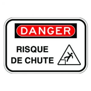 Risque de chute