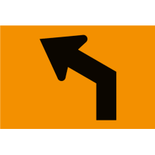 DETOUR GRADUAL TURN LEFT Tab