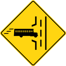 SCHOOL BUS ENTRANCE LEFT
