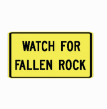 WATCH FOR FALLEN ROCK Tab