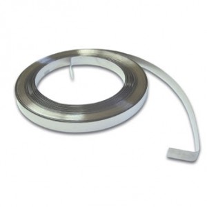 Courroie en acier inoxydable de 0,75" x 0,030" x 100 pi