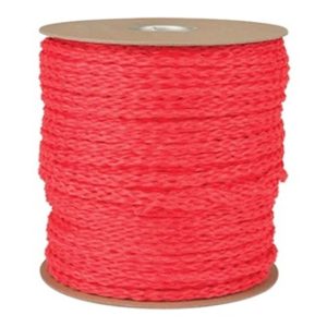 Corde rouge 500' polypropylène