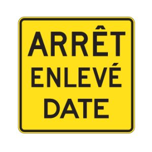 Nouvelle signalisation