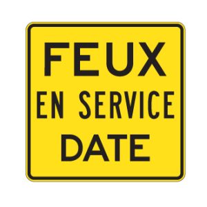 Nouvelle signalisation