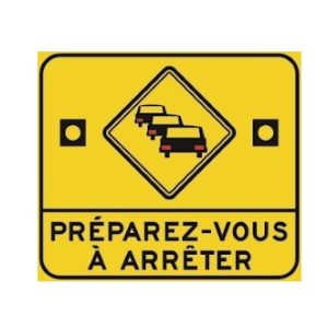 Préparez-vous à arrêter (congestion)