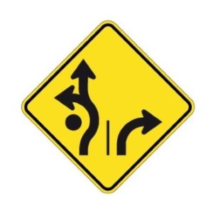 Signal avancé de direction des voies