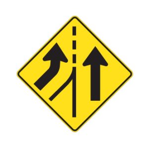 Voies parallèles avec entrée à gauche