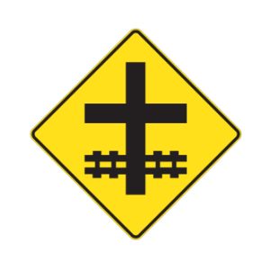 Signal avancé d'un passage à niveau