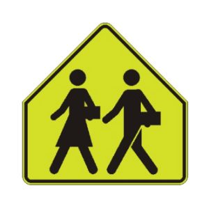 Début d'une zone scolaire