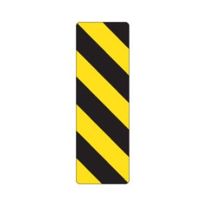 Balise de danger contournement à droite