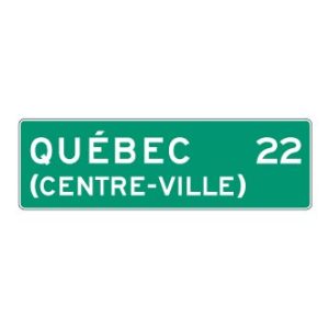 Rappel de distance de municipalité avec centre-ville