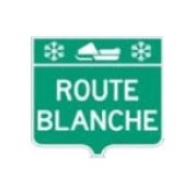 Indentification de la Route Blanche