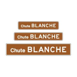 Élément hydrographique - Chute