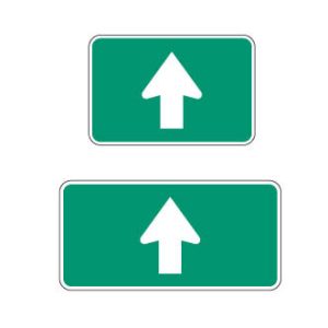 Panonceau de direction