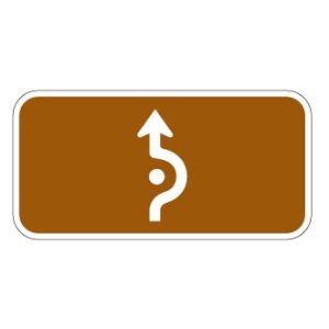 Panonceau de direction tout droit pour carefour giratoire