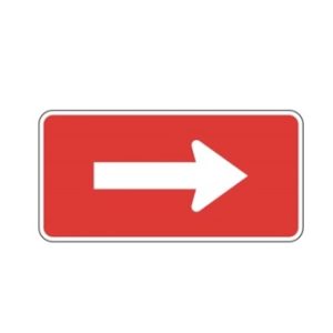 Panonceau de direction