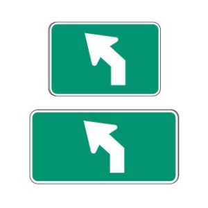 Panonceau de direction