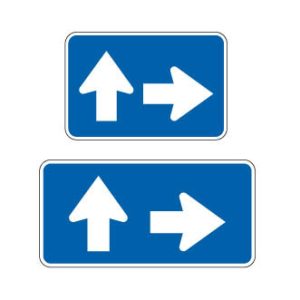 Panonceau de direction