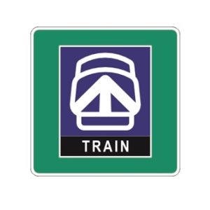 Stationnement incitatif train de banlieu