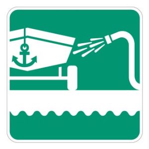 Station de lavage d'embarcation