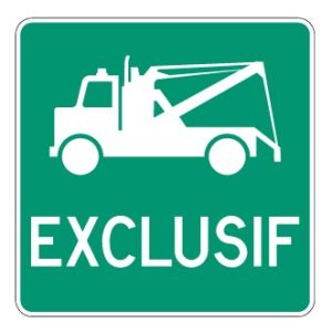 Remorquage exclusif