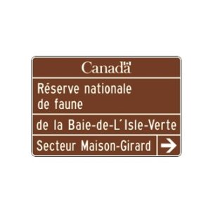 Réserve nationale de faune (avec direction)