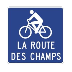 Acheminement vers un itinéraire cyclable hors route