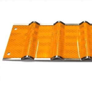 Réflecteur ondulé 4" x 34" Jaune