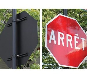 Panneau peint avec extrusion