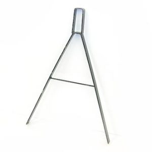 Support en acier galv. pour planches de barricade