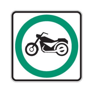 Trajet obligatoire pour motocyclettes