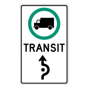 Trajet obligatoire pour les véhicules lourds