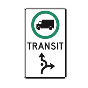 Trajet obligatoire pour les camions