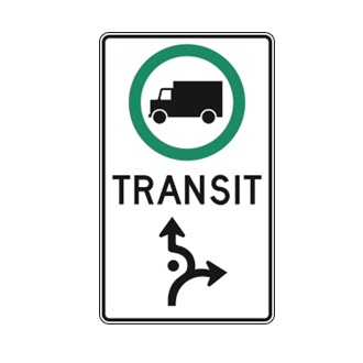 Trajet obligatoire pour les camions