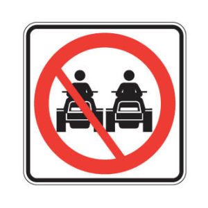 Interdiction de dépasser