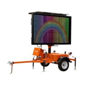 Panneau Message Variable COULEUR  sur Remorque