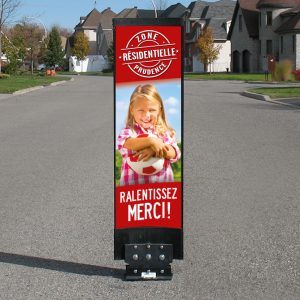 Balise PED-ZONE de Sensibilisation