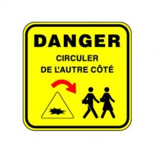 Circuler de l'autre côté