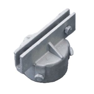 Adaptateur SYCA Nom de rue sur poteau rond