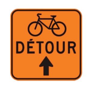 Détour : tout droit